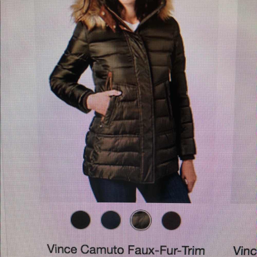 Vince Camuto army green jacket